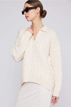 Amanda Maria Vail Polo Sweater