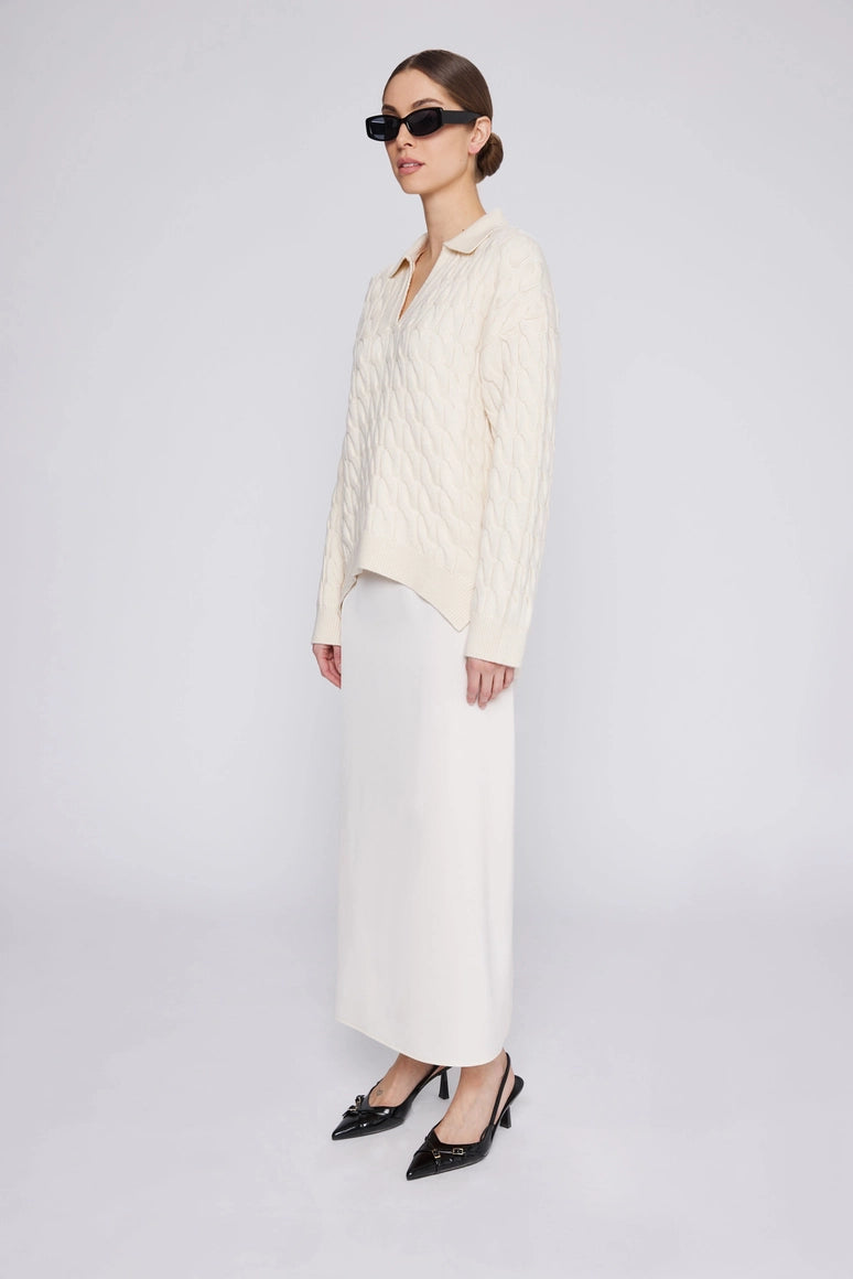 Amanda Maria Vail Polo Sweater