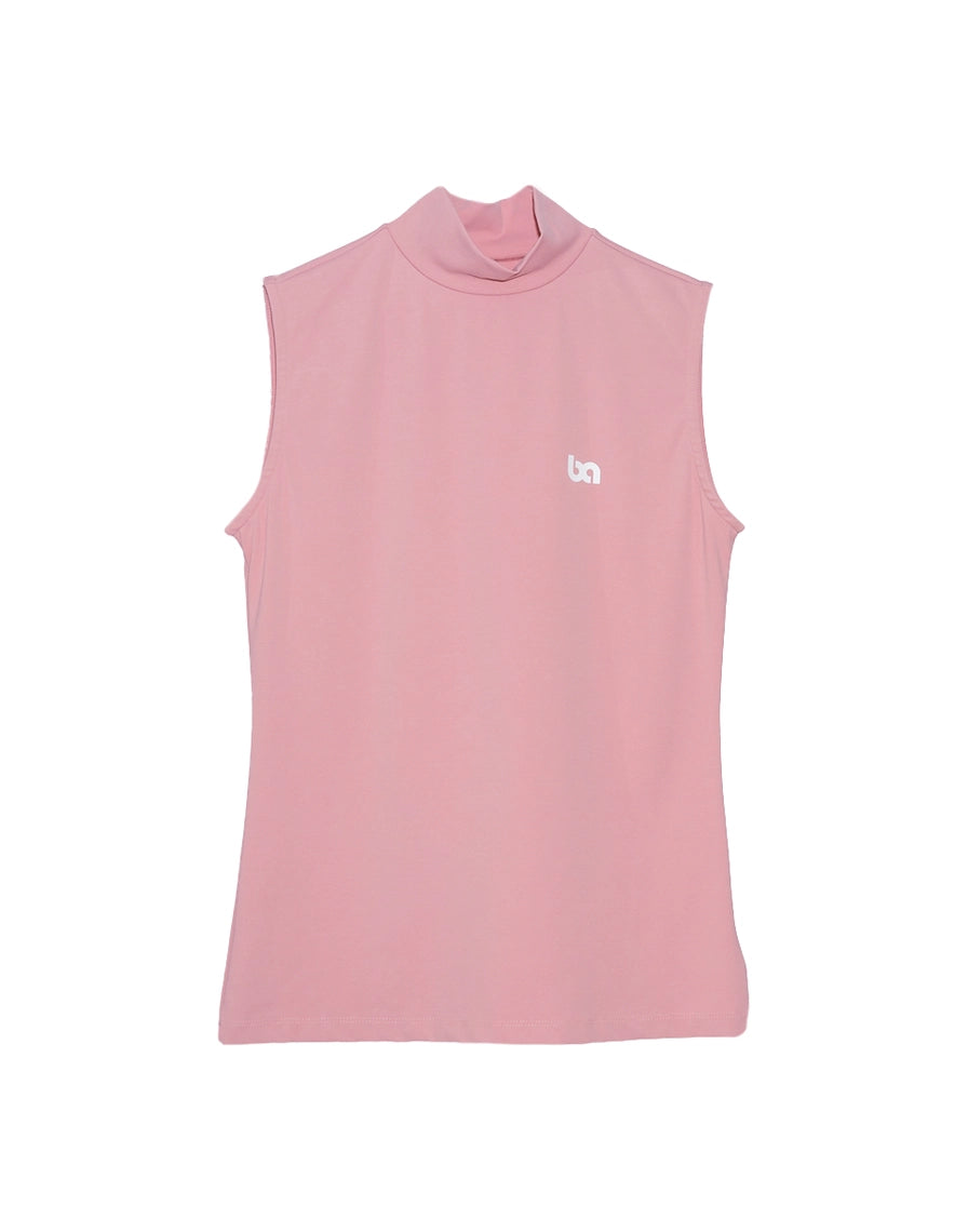 BOV Active BA Sleeveless Mock Neck Top