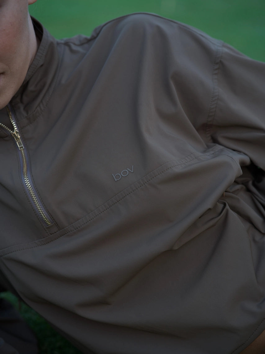 Woman on a golf course close up 