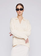 Amanda Maria Vail Polo Sweater