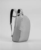 Gray backpack on a light gray background RYU