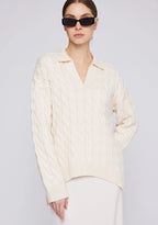 Amanda Maria Vail Polo Sweater
