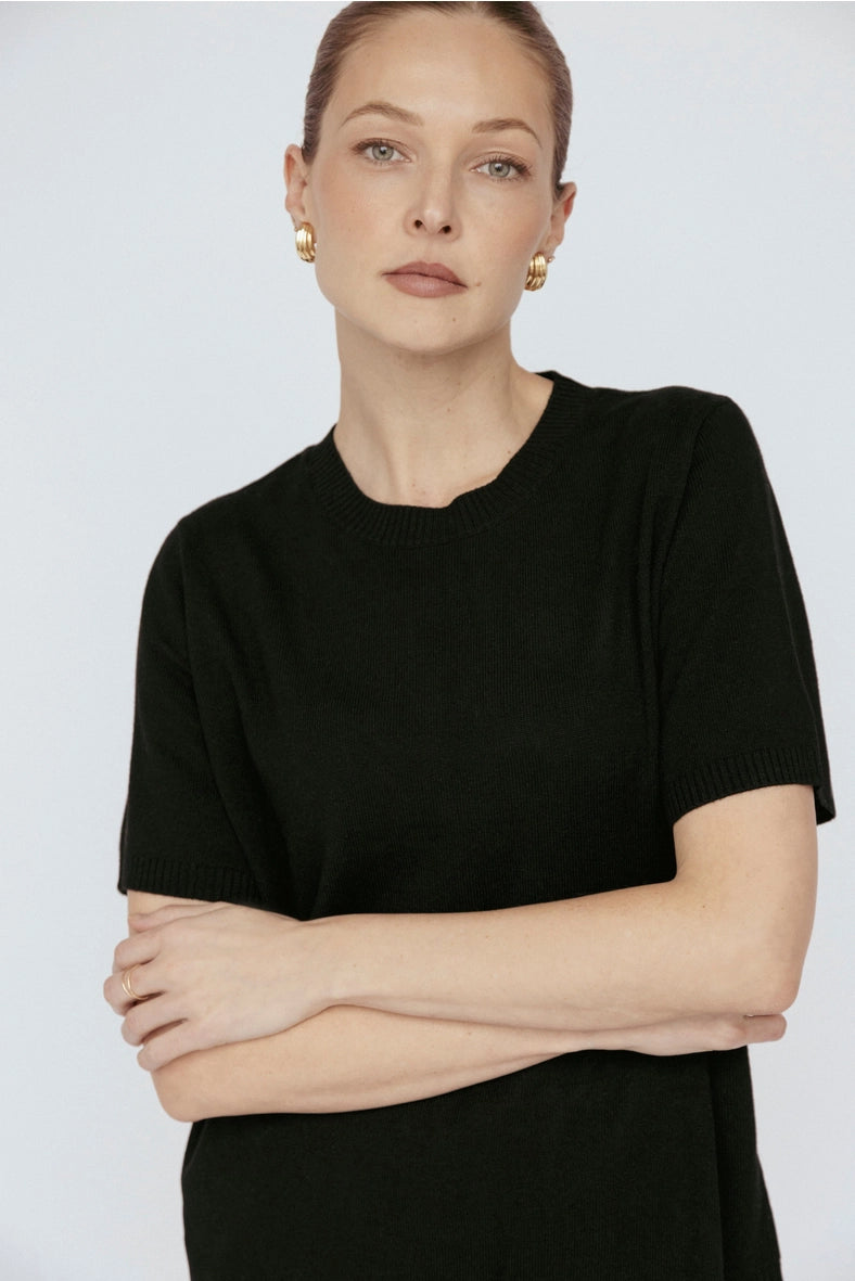 Amanda Maria Cashmere Blend Tee