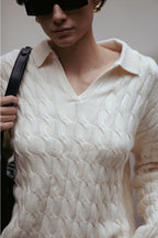 Amanda Maria Vail Polo Sweater