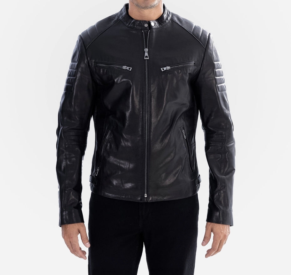 Cuir Dimitri Men's Otto Leather Jacket