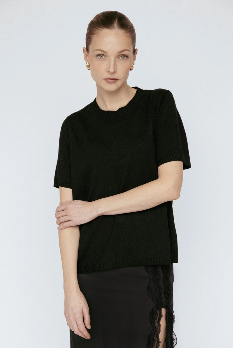 Amanda Maria Cashmere Blend Tee