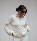 Amanda Maria Vail Polo Sweater